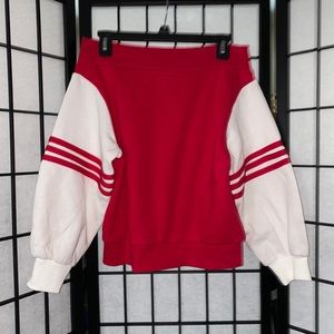 Off the shoulder sweater